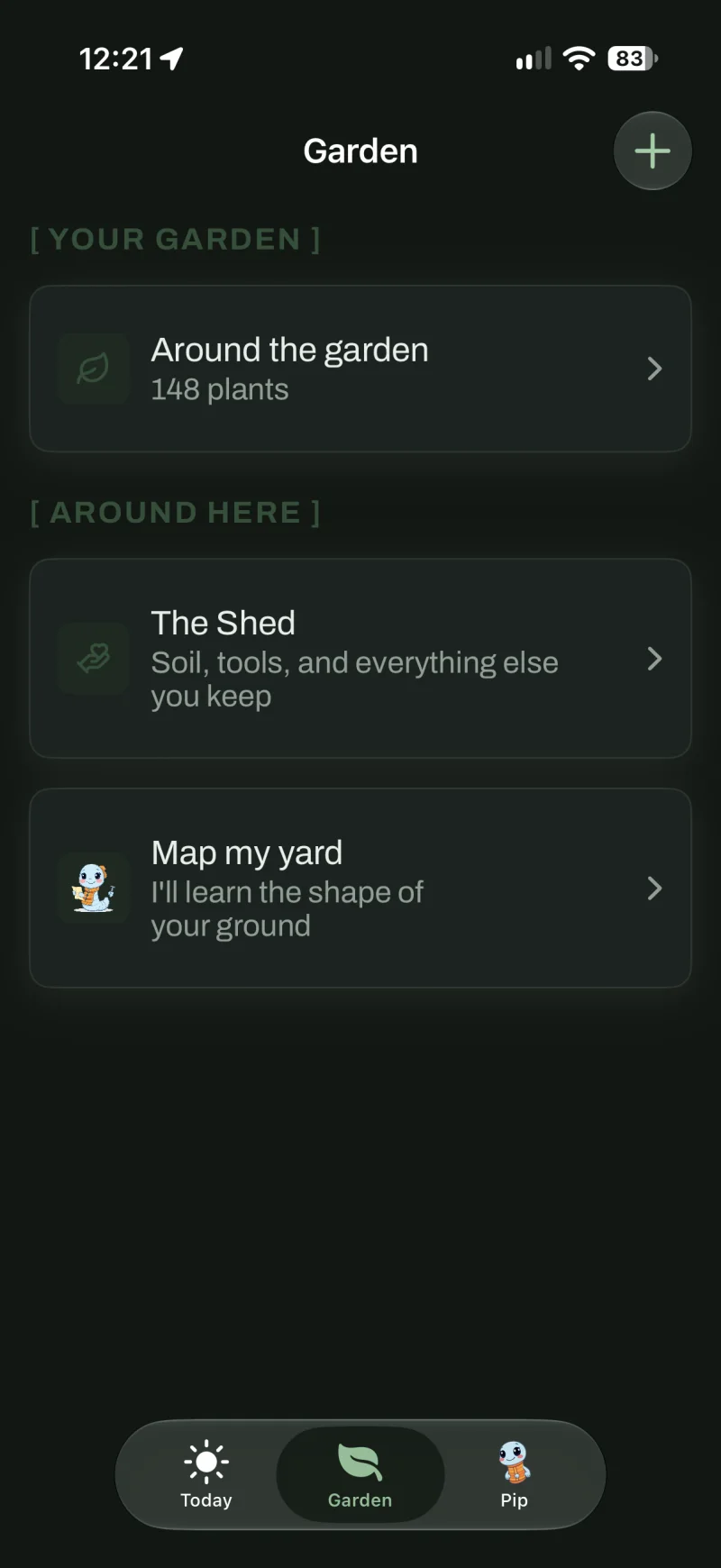 Organize plants, supplies, and the shape of your yard.